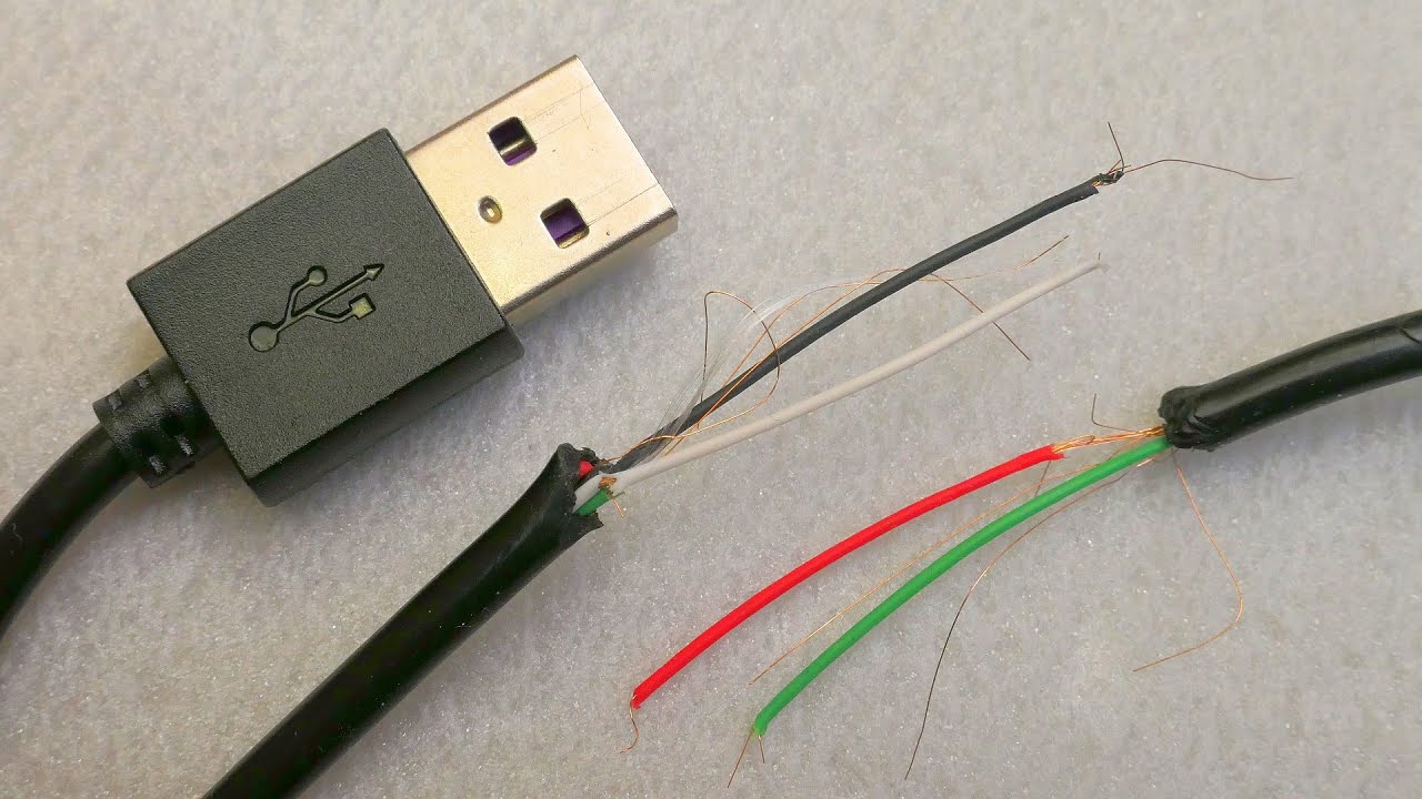 Broken USB cable repair