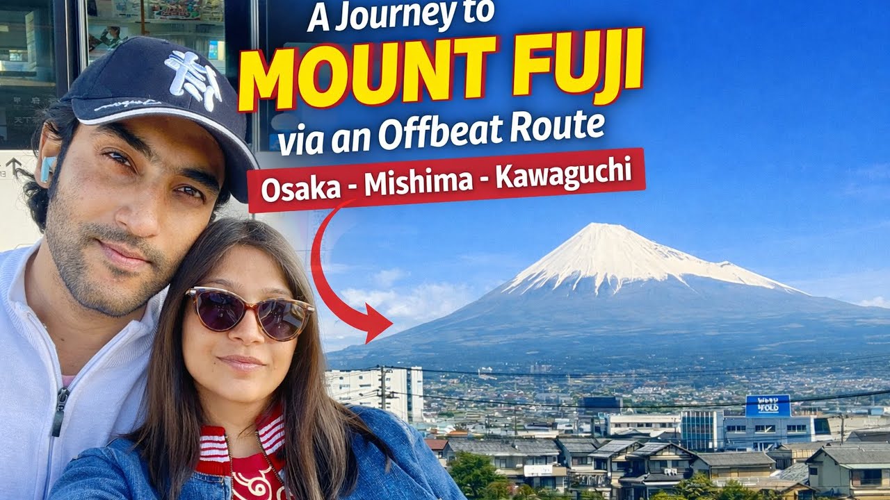 A Journey to Mount Fuji Japan #mountfuji #japantravelguide #volcano 🌄