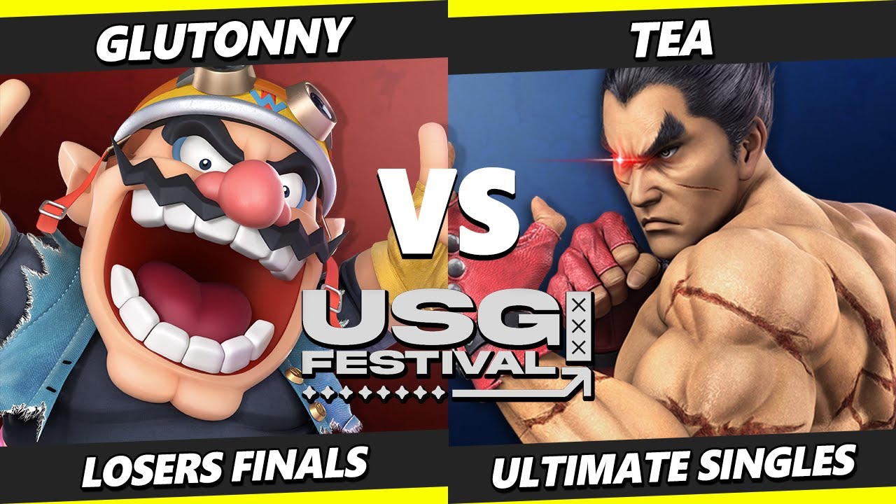 USGF 2025 LOSERS FINALS - Glutonny (Wario) Vs. Tea (Kazuya) Smash Ultimate - SSBU