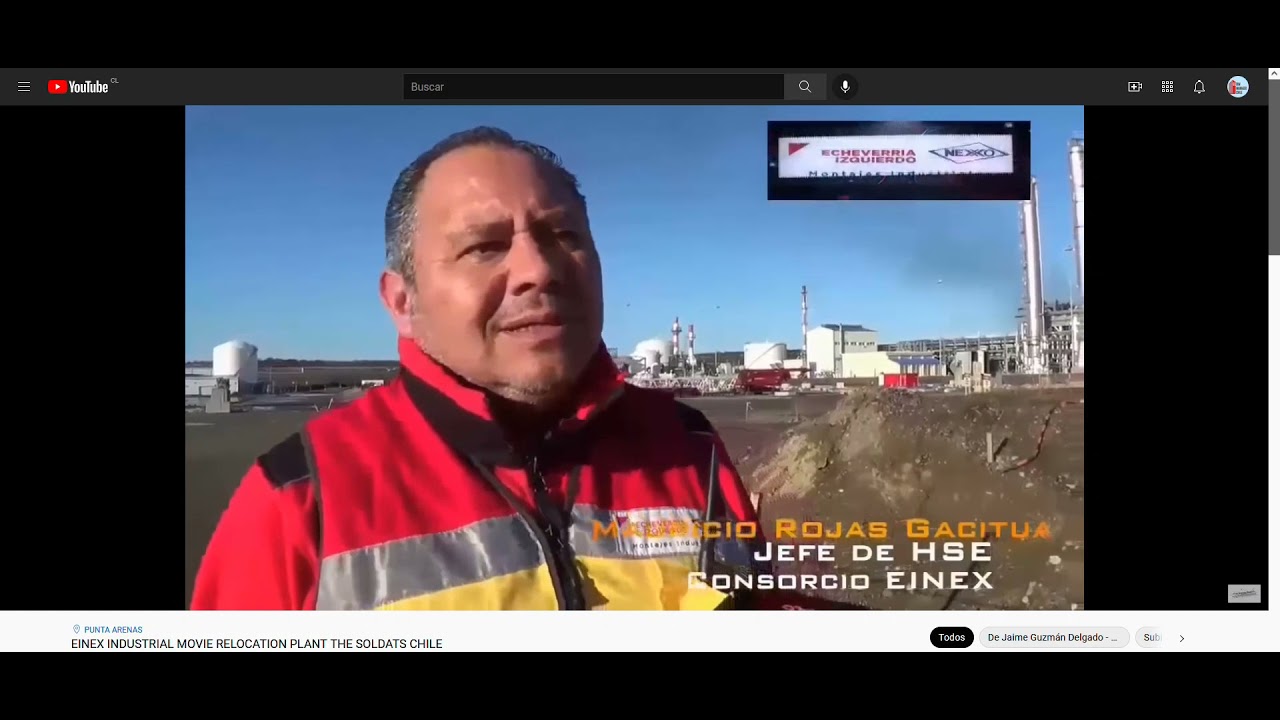 REMASTERIZADO EINEX RELOCATION PLANT METHANEX PUNTA ARENAS GEISMAR 2021