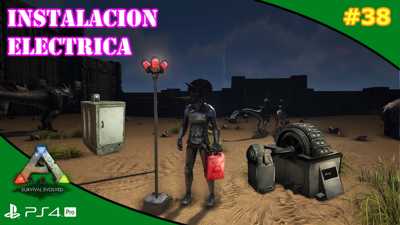 INSTALACION ELECTRICA, FABRICATOR Y HELADERA | ARK Survival Evolved [#38] | Servidor Oficial PVE