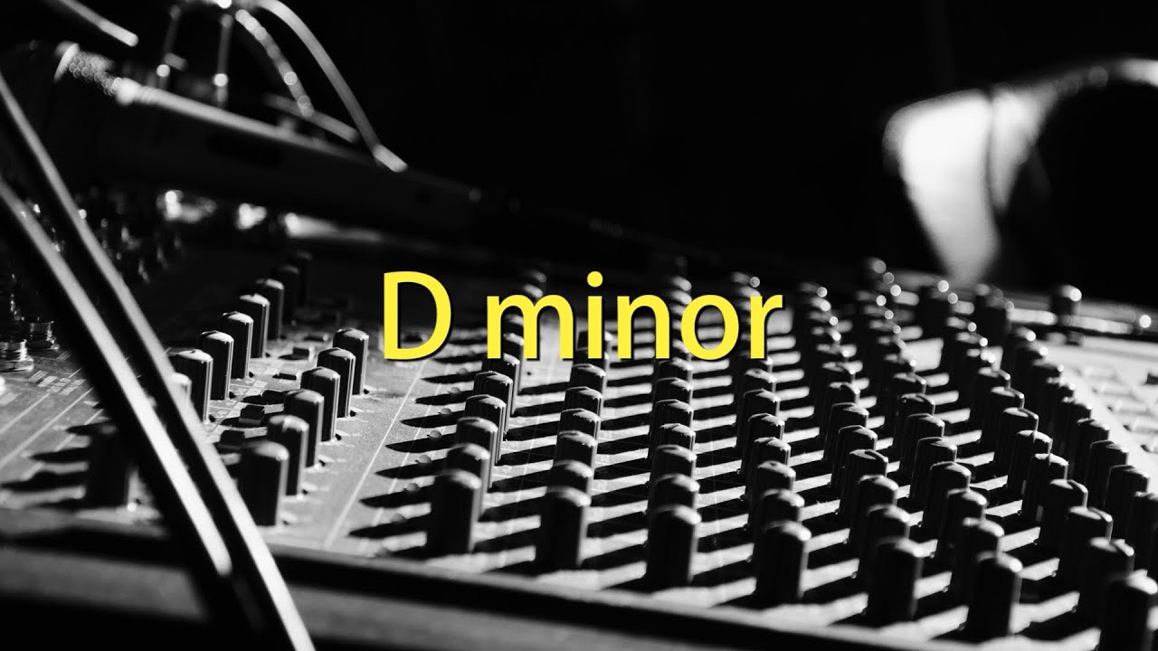 D Minor Rock Guitar Backing Track (145 bpm)