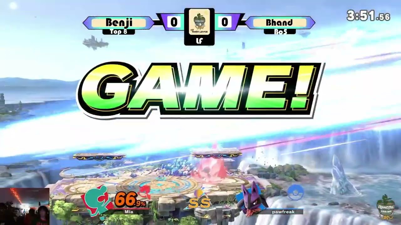 NTSL #53 Losers Finals - Benji (Mr. Game & Watch) vs Bhand (Lucario) SSBU
