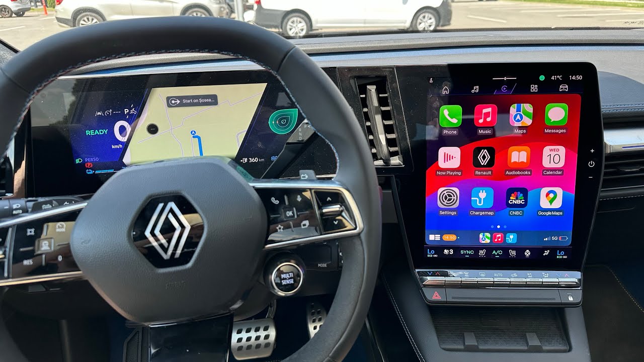 Renault Scenic E-Tech 2024 Apple CarPlay Review