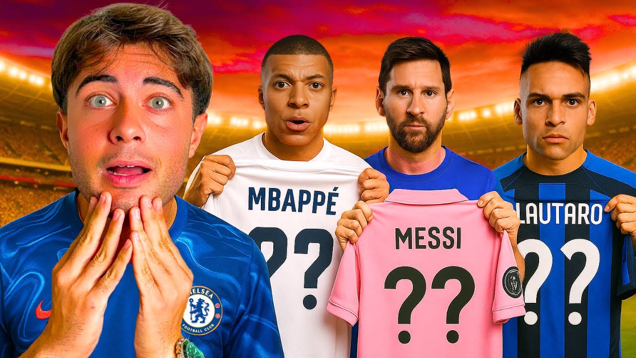 ⚽️ INDOVINA il NUMERO di MAGLIA del GIOCATORE! Chi avrà vinto? 😱🏆