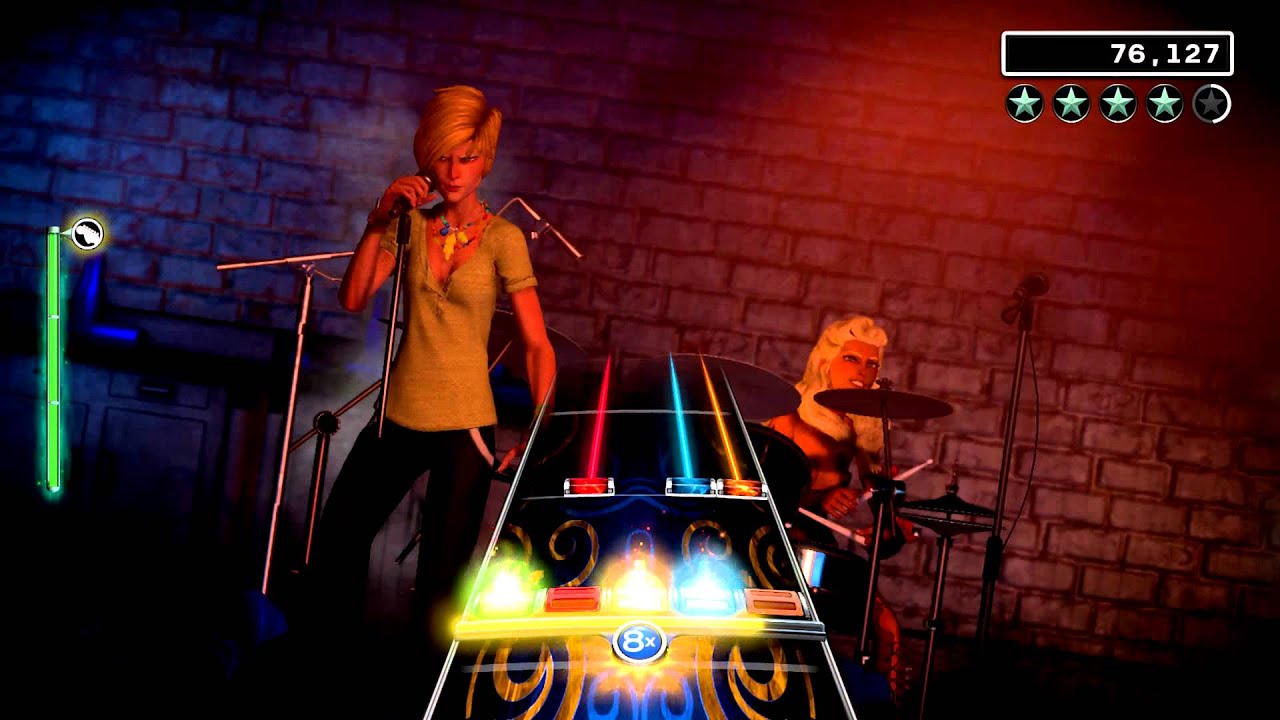 Rock Band 4 The Warrior 100% FC Expert guitar