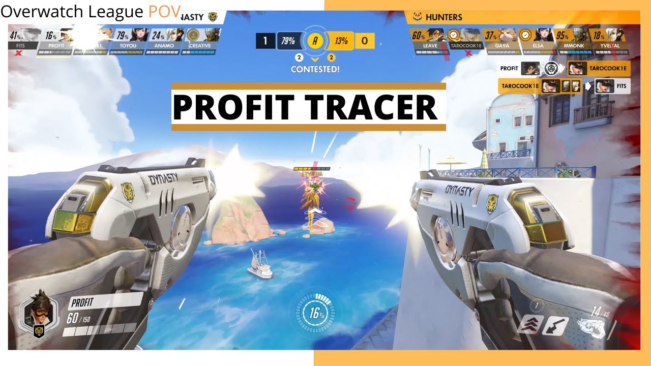 PROFIT TRACER  POV | Dynasty vs Hunters - Summer Showdown | OWL Season 2021 Week 11
