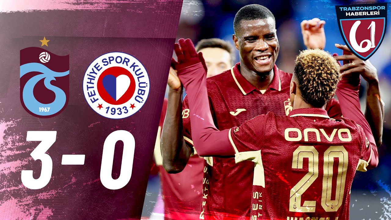 Trabzonspor 3-0 Fethiyespor | MAÇ ÖZETİ | Ziraat Türkiye Kupası A Grubu 3. Hafta Maçı | 03.02.2026