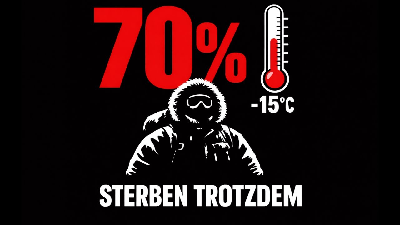 Die Physik des Erfrierens: Was die meisten falsch machen