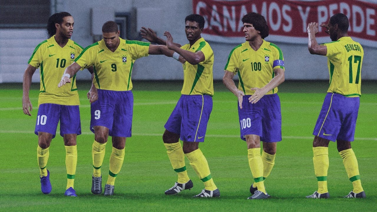 PES 2020 - Brazil Legends vs World Legends | Gameplay - PS4 PRO 60FPS