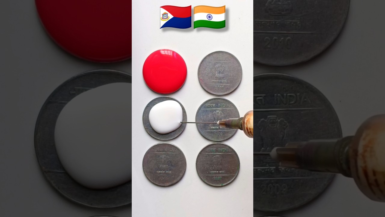 Water Drop Colour || Art Flag || #shorts #reels #india #art