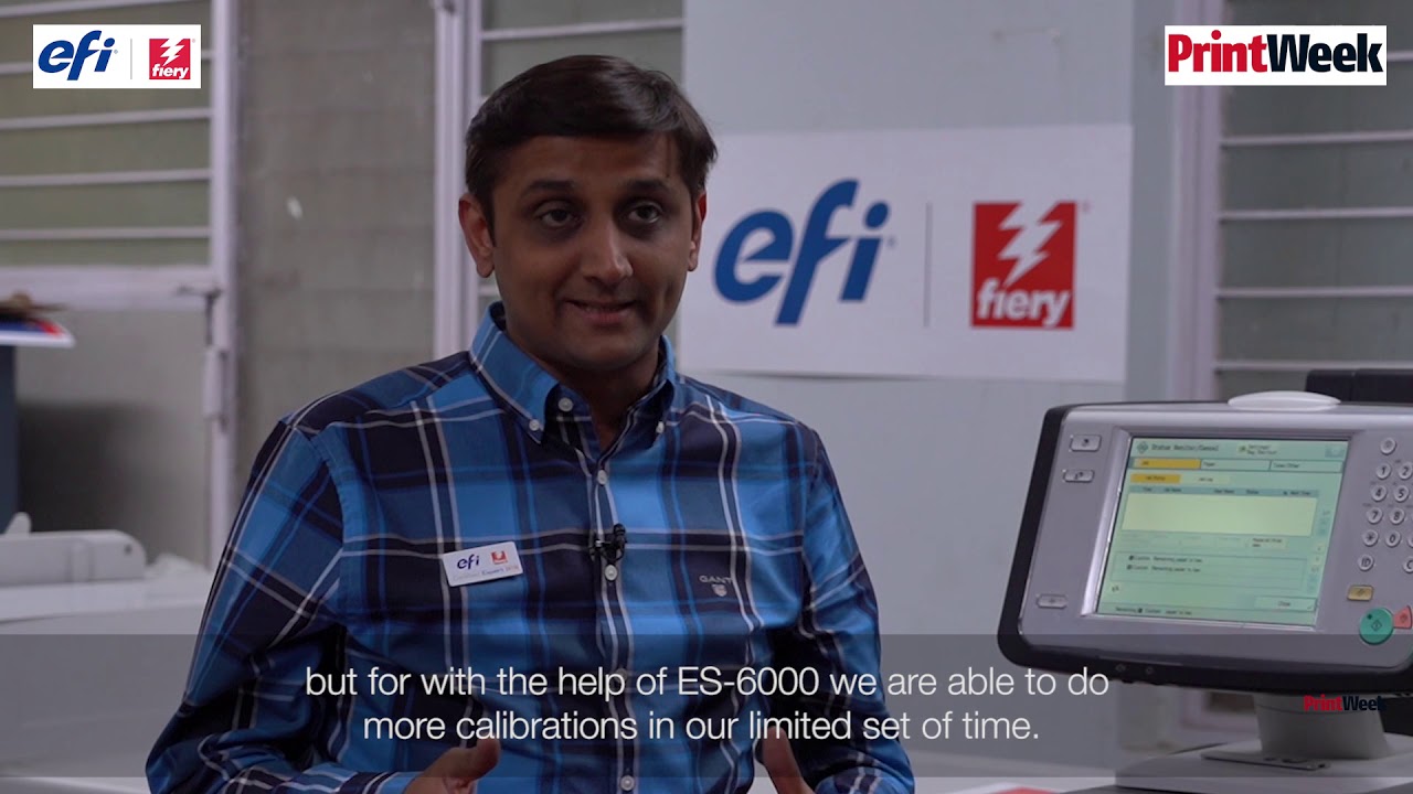 Avantika adds EFI ES-6000 with Fiery Color Profiler Suite to its arsenal