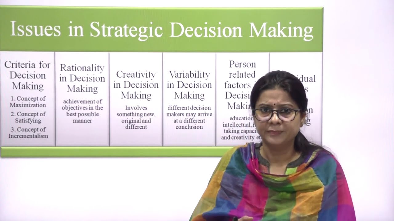 STRATEGIC DECISION MAKING & LEVELS OF STRATEGY