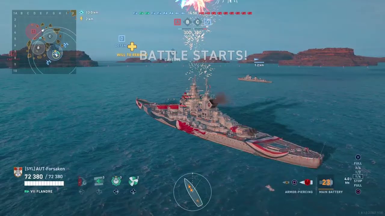 World of Warships: Legends on PS5