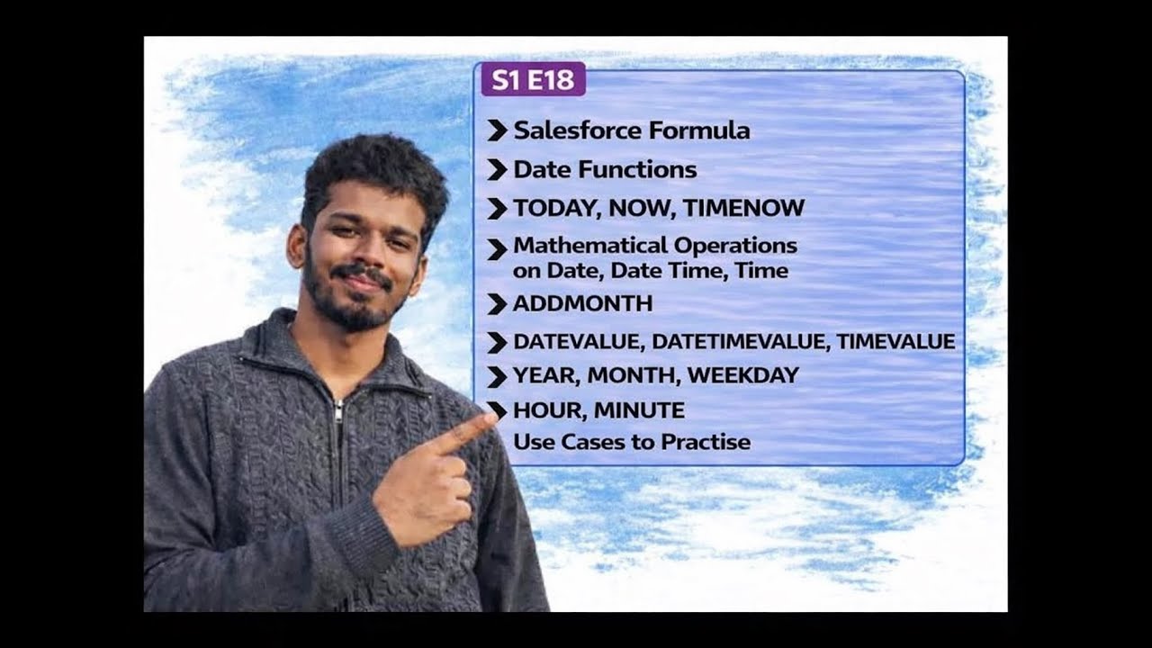 Salesforce Formulas | Date Functions - S1 E18