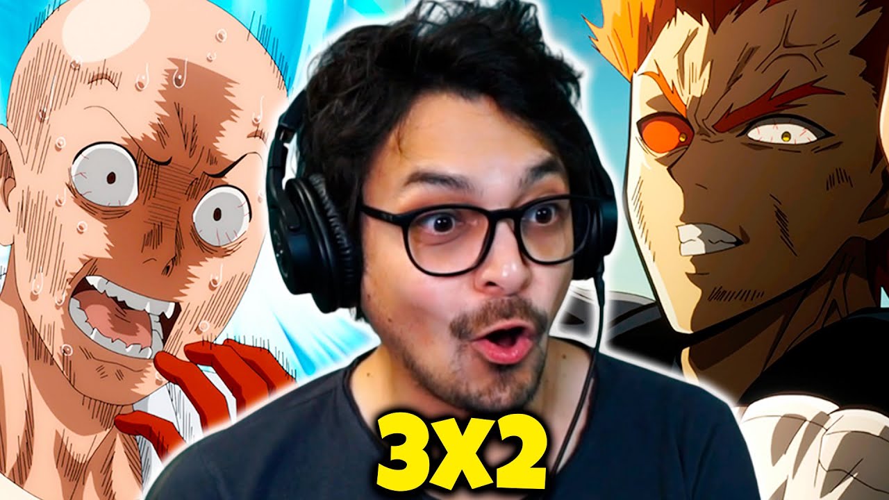 SAITAMA VS GAROU?! | ONE PUNCH MAN TEMPORADA 3 CAPÍTULO 2 REACCIÓN