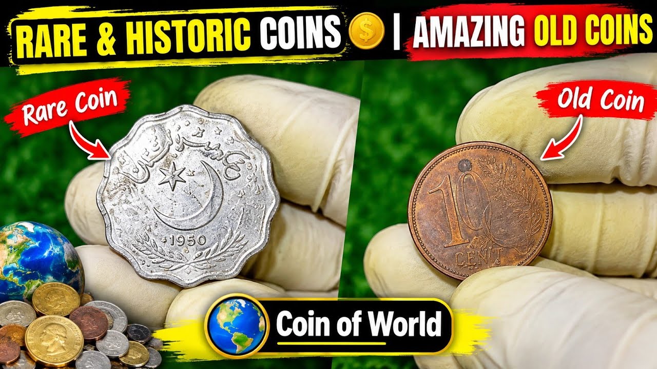 Rare & Historic Coins Collection | Amazing Old Coins You Won&rsquo;t Believe Exist