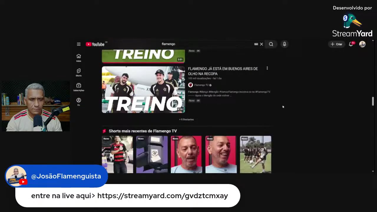 hoje tem final Mengão na Recopa