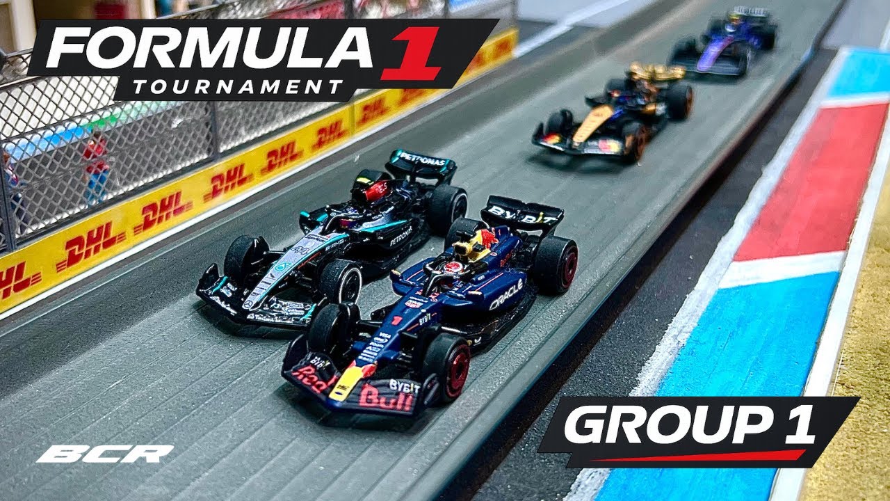 Турнир Формулы-1, группа 1 - Литые модели гоночных автомобилей F1.
