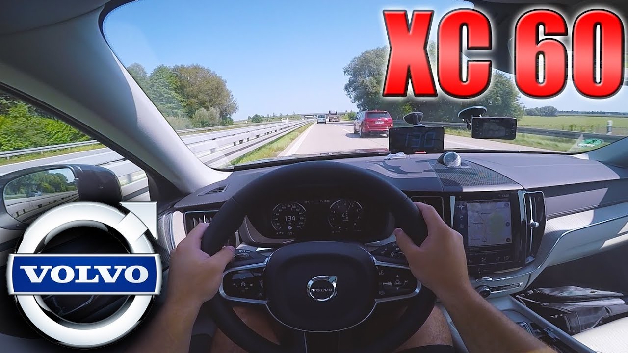 2018 Volvo XC60 T6 | TOP SPEED on German Autobahn✔