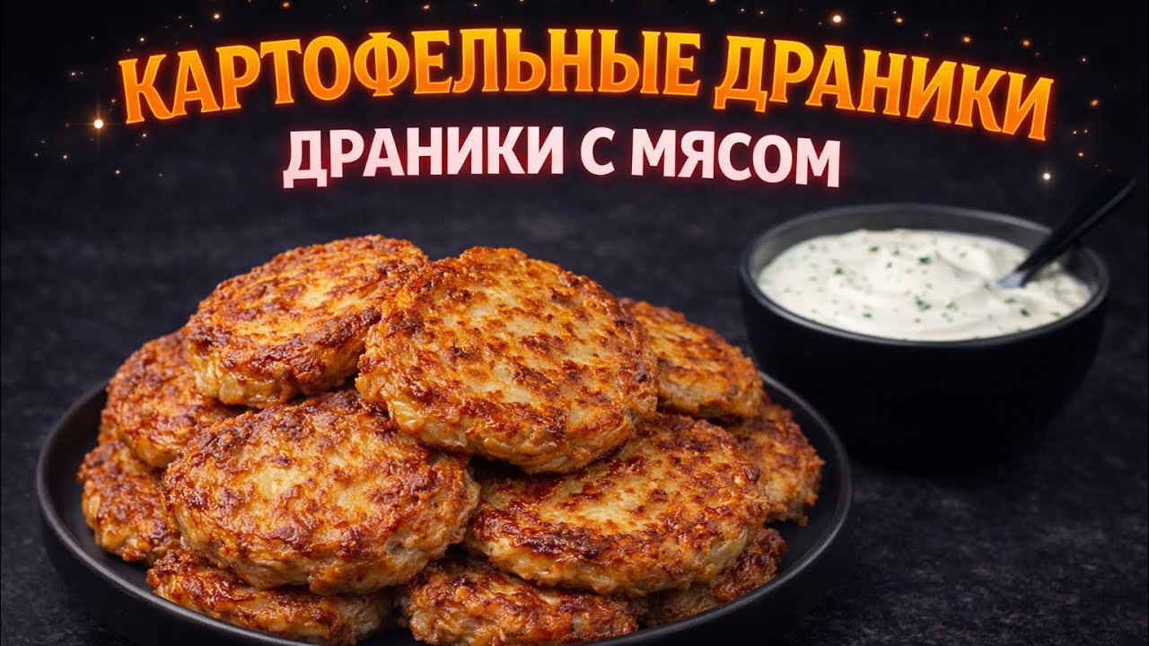 ✨ДРАНИКИ КАРТОФЕЛЬНЫЕ С МЯСОМ /ЭТО ОЧЕНЬ ВКУСНО /ГОТОВИМ ВМЕСТЕ СО МНОЙ #драники #блины #pancake