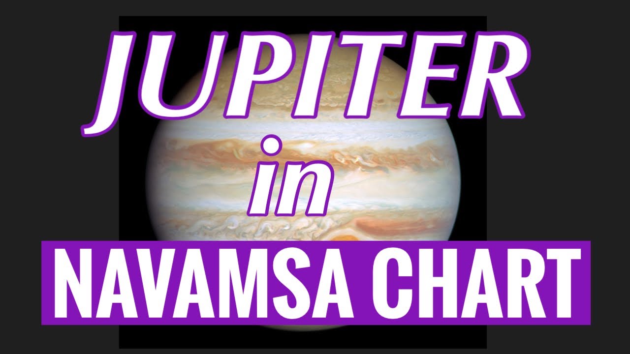 JUPITER in D9 NAVAMSA & HOUSES THE BLESSINGS!