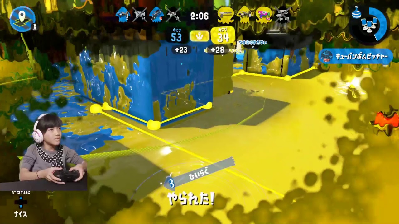 強くなりたいから練習64 ガチホコ（S＋1)ガチエリア（S＋6)やります！ #あきぽん生配信 #スプラトゥーン2