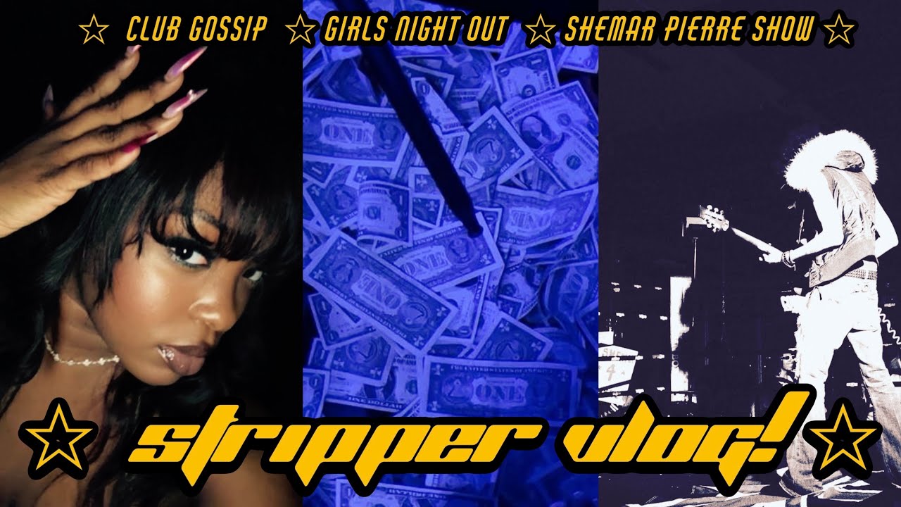 PHILLY STRIPPER VLOG ☆ come to work with me + girls night out + underground show