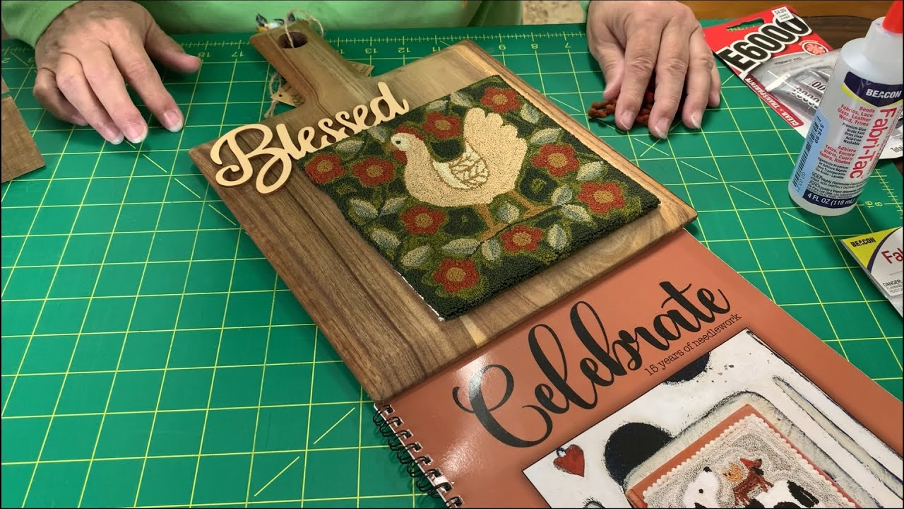 Celebrate Punch Needle Punch Along This Chic Loves Flowers by Teresa Kogut