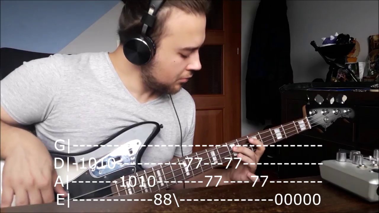 Queens of the Stone Age - Go With The Flow (Bass Cover with Tabs)