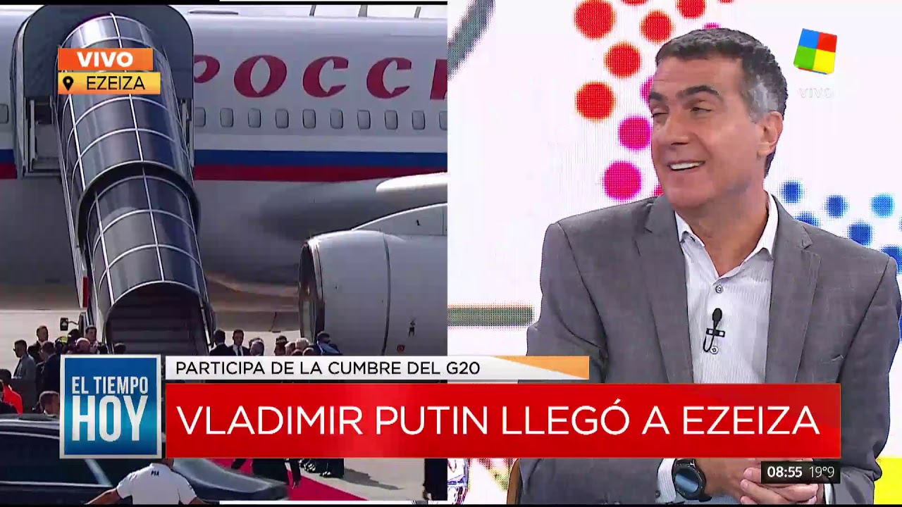 Así llegó Vladimir Putin al G-20