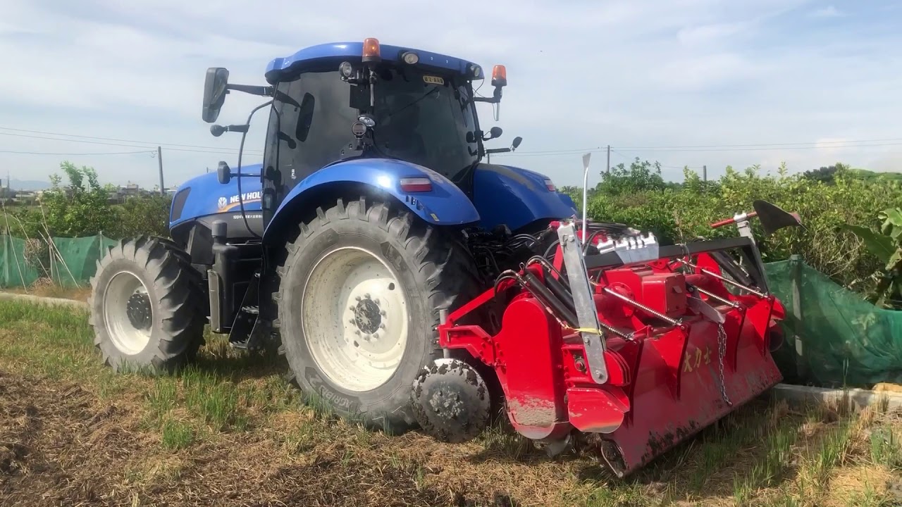 新荷蘭NEW  HOLLAND T7060 駛頭遍田岸開溝