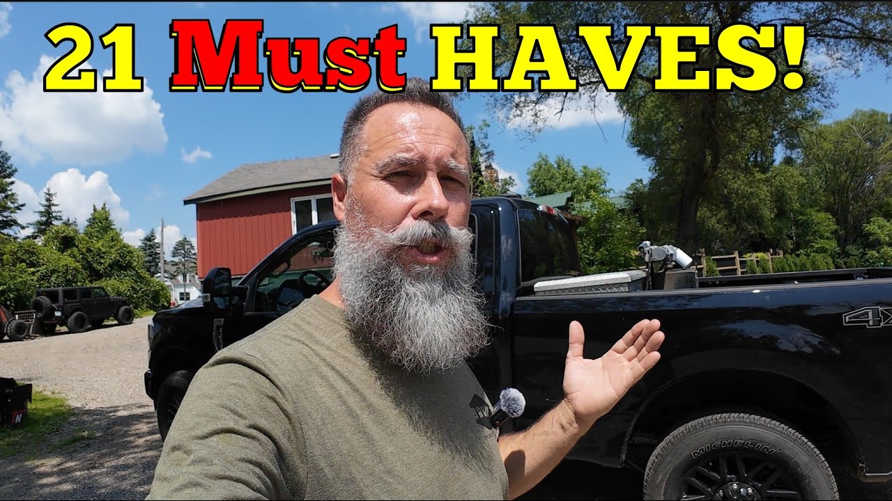 21 MUST HAVES in every work truck