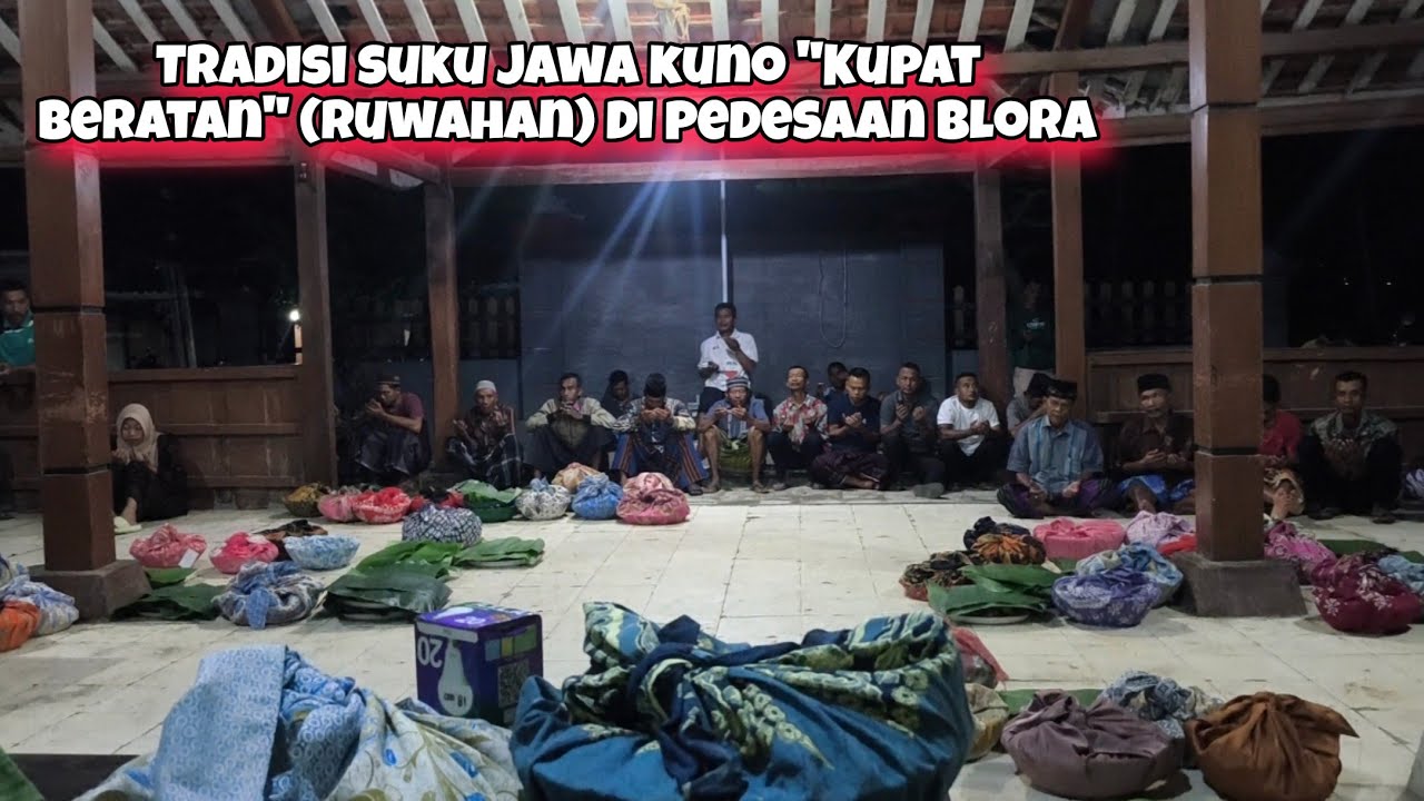 Luar Biasa, Masih Menjaga Tradisi Luhur Kupat Beratan (Megengan) Jelang Bulan Puasa