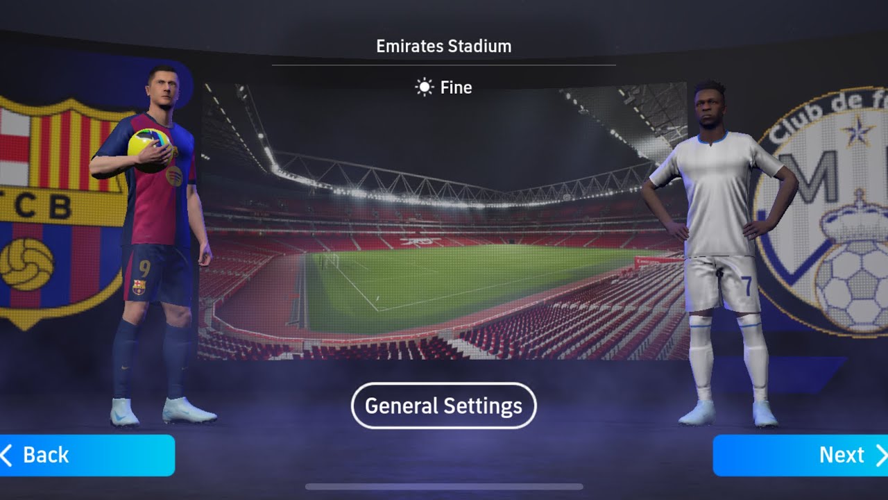 FC Barcelona vs Real Madrid - efootball 2025