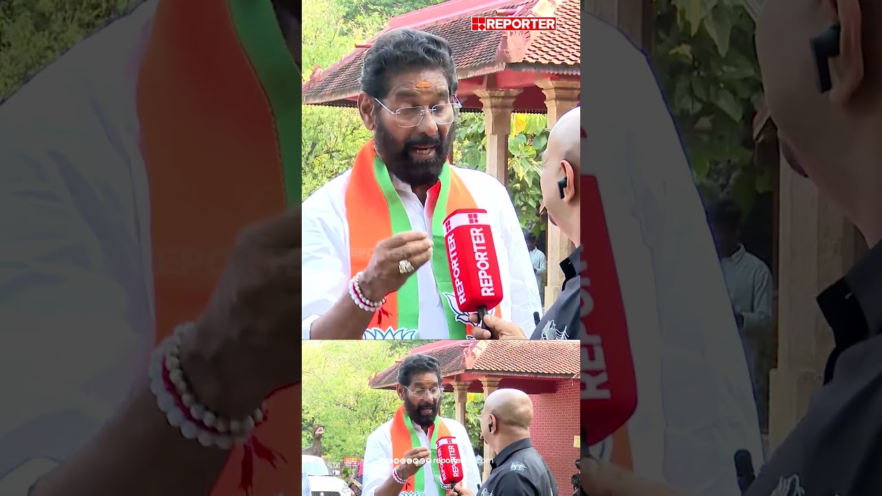 'സ്ഥാനാർത്ഥി വേഷം കെട്ടി മതേതരത്വം പറയുന്ന ആളല്ല ഞാൻ...':Karamana Jayan | Reporter Election Express
