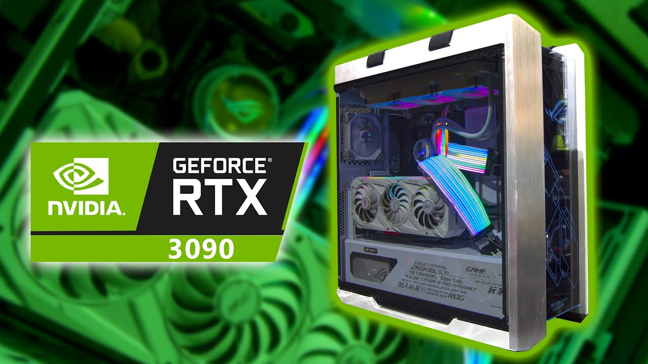 AMD Ryzen 9 5950X & Asus Rog Strix RTX 3090 White Edition 24GB Gaming Pc Build Timelapse 2021.