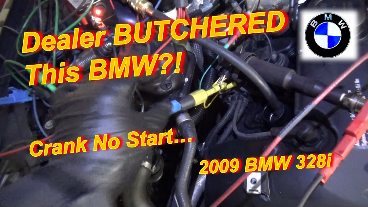 Dealer BUTCHERED this BMW?! (Crank No-Start)