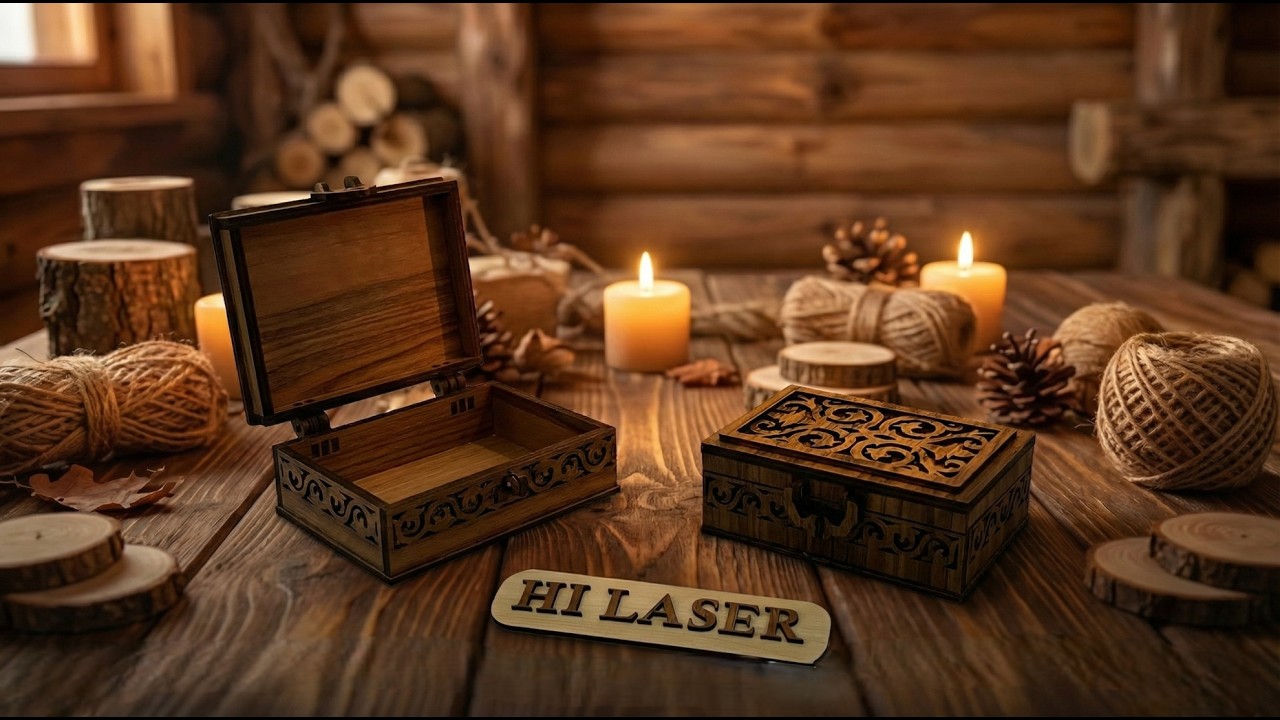 How to Laser Cut & Assemble a Decorative Wooden Box