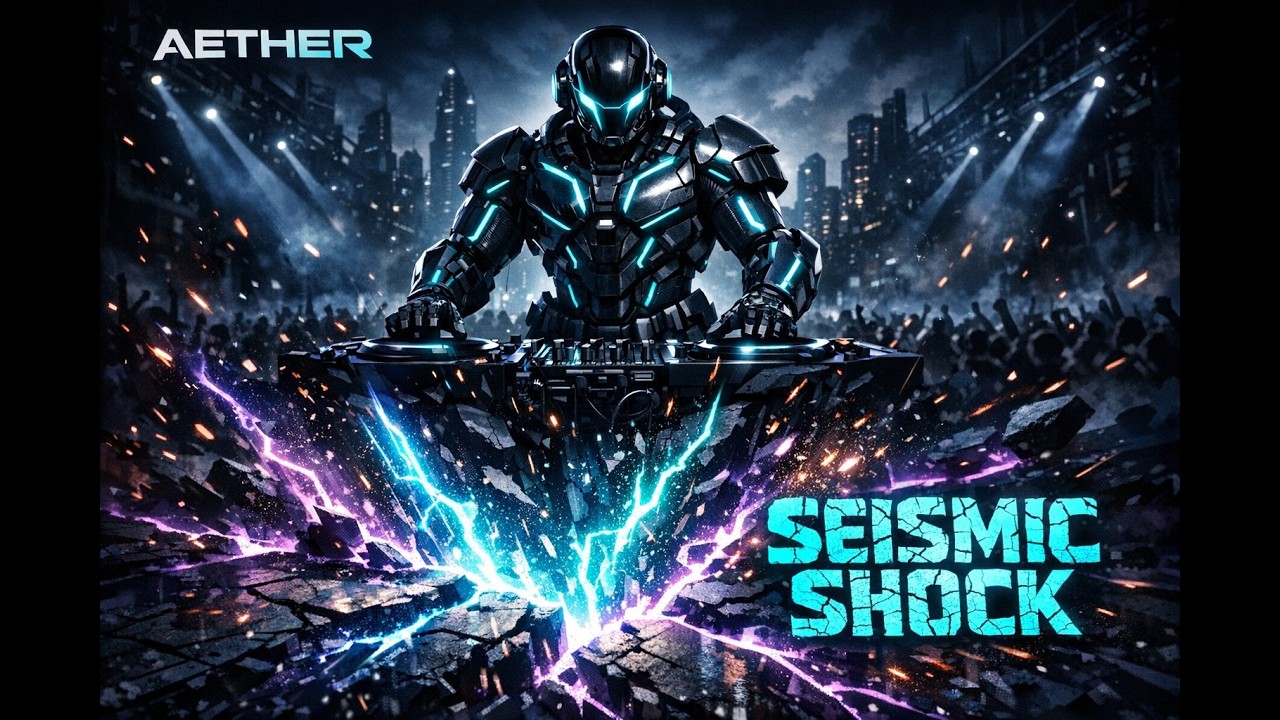 AETHER - Seismic Shock 🌋 (Official Music Video) | Big Room Festival 2026 [AI EDM]