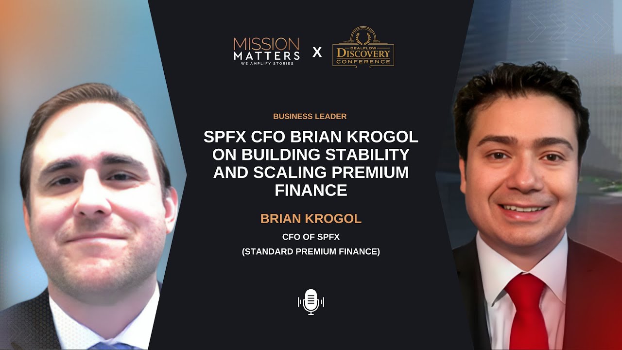 SPFX CFO Brian Krogol on Building Stability and Scaling Premium Finance