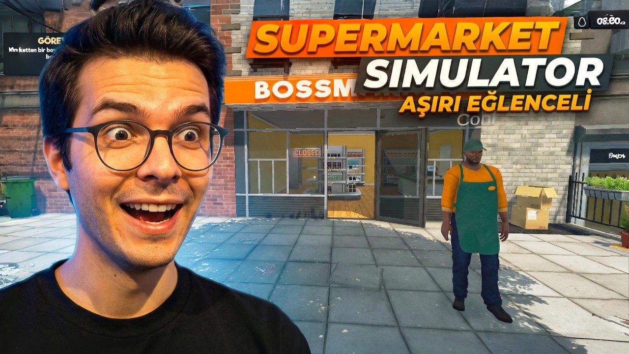 Bu Bölüm Çok Güldük! 😂 | Supermarket Simulator Türkçe 6