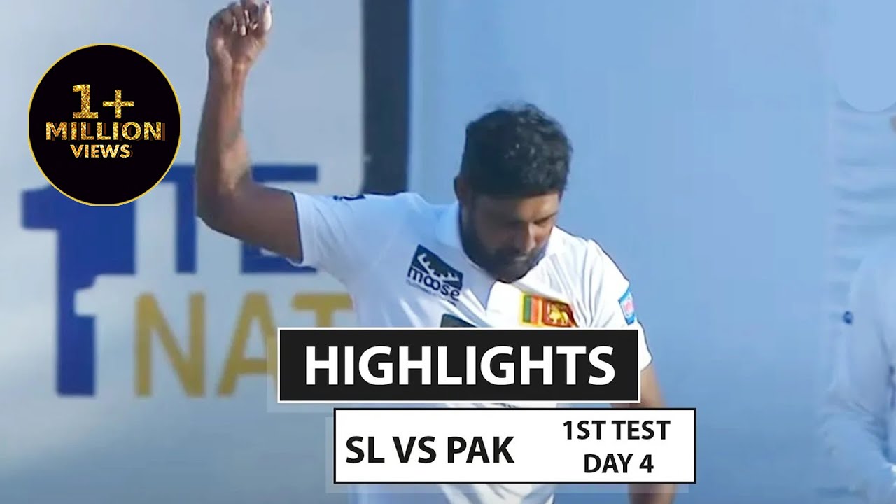 1st Test - Day 4 | Highlights | Pakistan Tour Of Sri Lanka | 19th July 2023