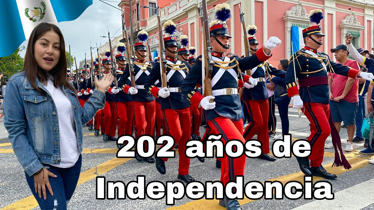 DESFILE 15 de SEPTIEMBRE en CIUDAD de GUATEMALA 2023 🇬🇹 202 AÑOS de INDEPENDENCIA | Celinaz 🇸🇻