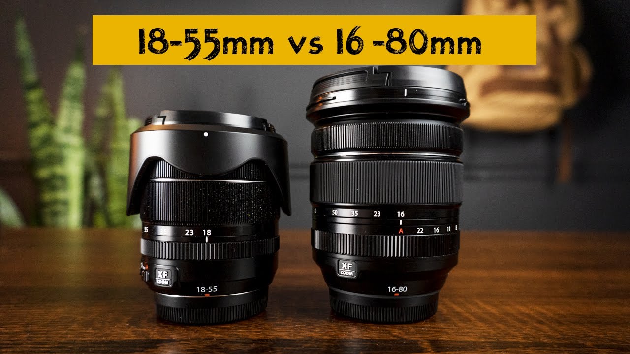 FUJIFILM 18-55mm vs 16-80mm [🤔CUAL COMPRAR???]