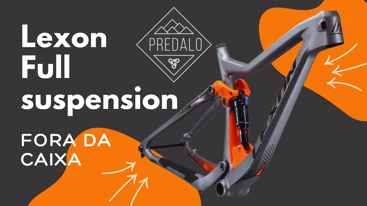LEXON Full suspension quadro de carbono Aliexpress Fora da caixa Unboxing #Mastershock