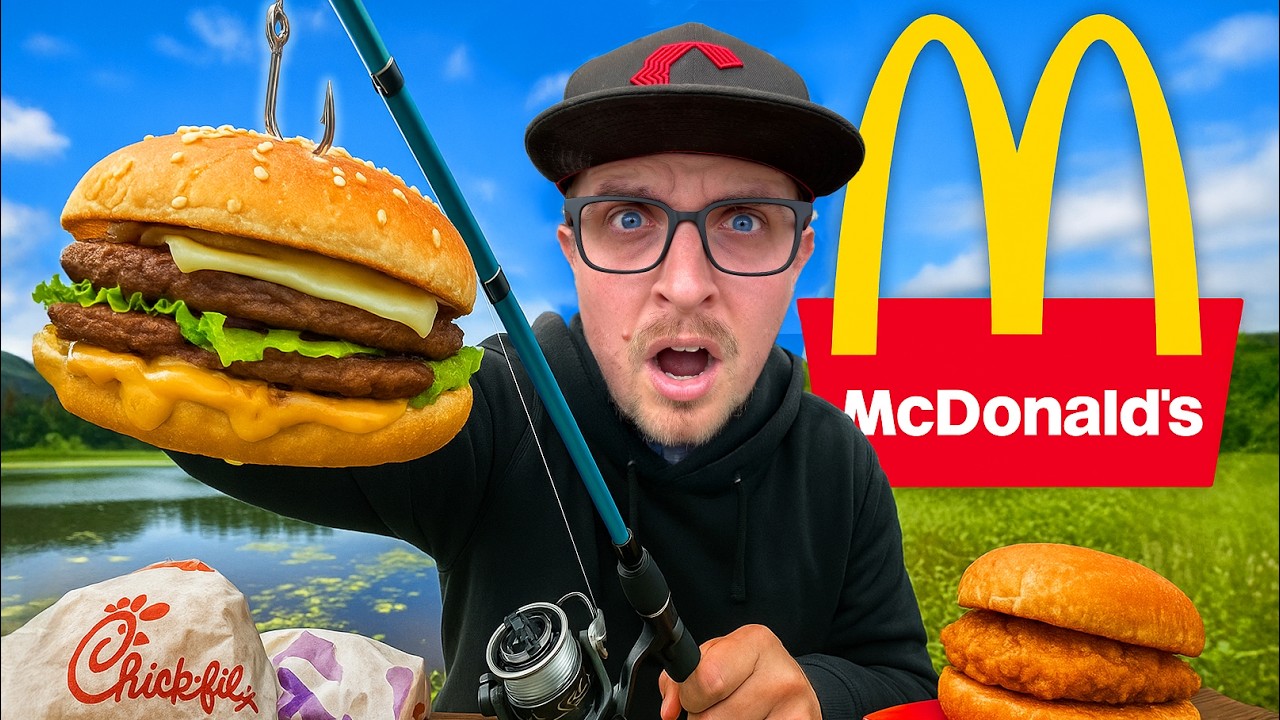 I Used Fast Food Items as Catfish Bait