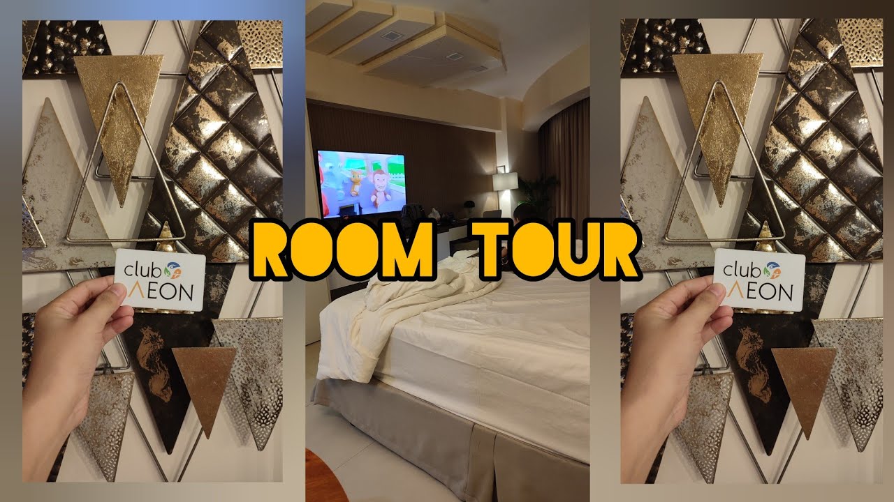 Aeon Towers Room Tour in Davao City | Weekend Staycation | Riz David