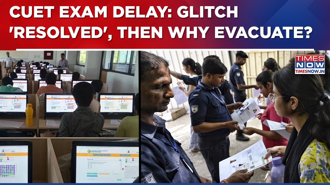 CUET Exam Chaos: Students Evacuated From Centres While TCS Says Issue Was Resolved