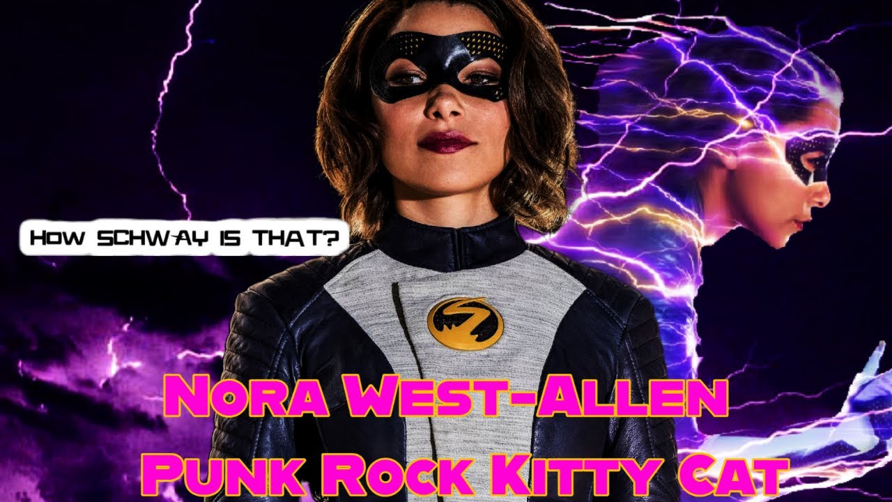 Nora West-Allen (XS)  ⚡ Punk Rock Kitty Cat